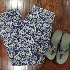 JCREW cotton pants, slim fit, size 34W, 30L